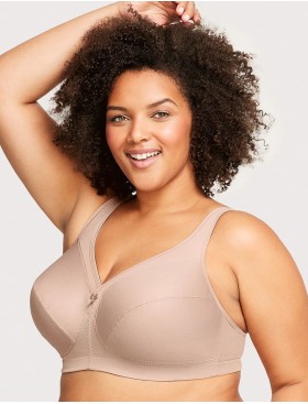 Бюстгальтер мягкий без косточек Glamorise GI1005 кофе, Цвет: кофе, Размеры: 115D, изображение 3