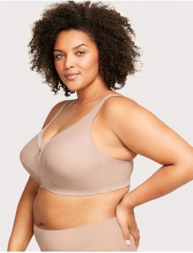 Бюстгальтер мягкий без косточек Glamorise GI1005 кофе, Цвет: кофе, Размеры: 115D, изображение 4