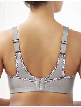 Бюстгальтер для спорта Glamorise GI1066 серый, Цвет: серый, Размеры: 100H, изображение 2