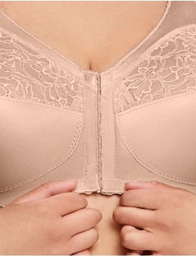 Бюстгальтер с фронтальной застежкой Glamorise GI1200 румяна, Цвет: румяна, Размеры: 90D, изображение 6