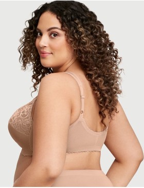 Бюстгальтер с фронтальной застежкой Glamorise GI1200 румяна, Цвет: румяна, Размеры: 90D, изображение 2