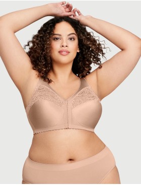 Бюстгальтер с фронтальной застежкой Glamorise GI1200 румяна, Цвет: румяна, Размеры: 90D, изображение 8