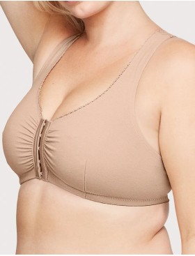 Мягкий бюстгальтер с застежкой спереди Glamorise GI1908 кофе, Цвет: кофе, Размеры: 100G/H, изображение 8