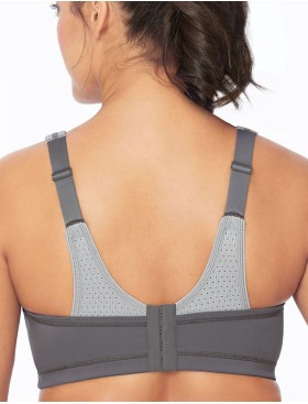 Бюстгальтер для фитнеса Glamorise GI9167 серый, Цвет: серый, Размеры: 75B, изображение 3