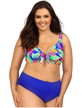 Яркий раздельный купальник Lorin L3125/3 BIG, Цвет: мульти, Размеры: 75G