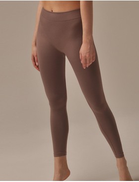 Моделирующие леггинсы с эффектом пуш-ап MY PA689 chocolate, Цвет: коричневый, Размеры: S/M