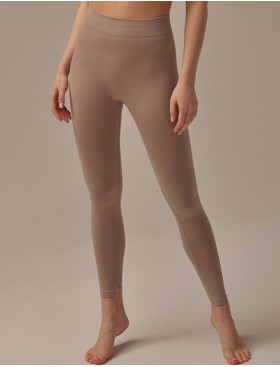 Моделирующие леггинсы с эффектом пуш-ап MY PA689 moon, Цвет: бежевый, Размеры: L