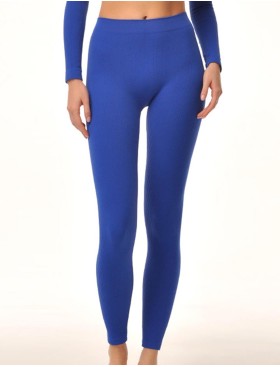 Леггинсы в рубчик MY PA797 blue classic, Цвет: синий, Размеры: L