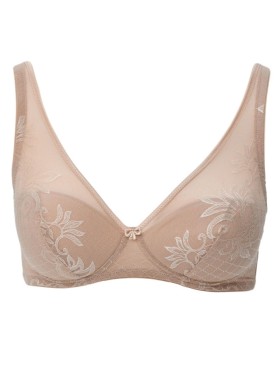 Бюстгальтер бралетт без косточек Leilieve FREE C1001 cappuccino, Цвет: cappuccino (бежевый), Размеры: 65B, изображение 2