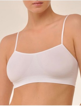 Бесшовный топ MY BR201 bianco, Цвет: белый, Размеры: L/XL