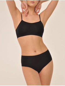 Бесшовный топ MY BR201 nero, Цвет: черный, Размеры: S/M, изображение 4