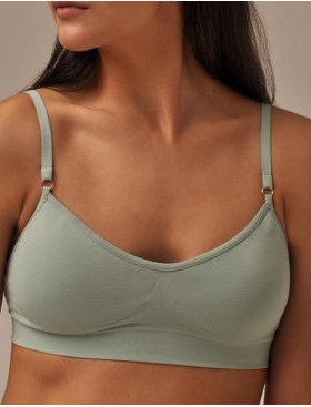 Топ со съемными вкладышами MY BR364 pistache, Цвет: зеленый, Размеры: XL