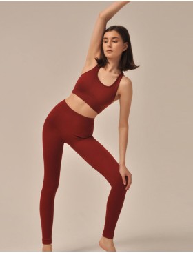 Топ спортивного кроя MY BR492 sangria, Цвет: темно-красный, Размеры: S, изображение 5