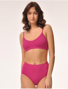 Топ на тонких бретелях MY BR542 barbie, Цвет: фуксия, Размеры: S, изображение 3