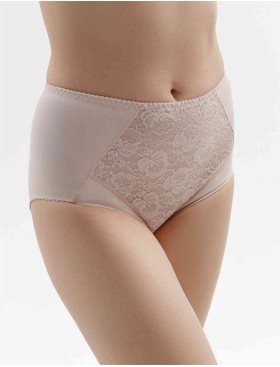 Высокие трусы слипы Misstyle 5009 серебристый пион, Цвет: серебристый пион, Размеры: XL