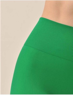 Гладкие леггинсы MY PA799 green tea, Цвет: зеленый, Размеры: L, изображение 4