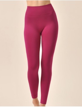 Гладкие леггинсы MY PA799 magenta, Цвет: розовый, Размеры: S