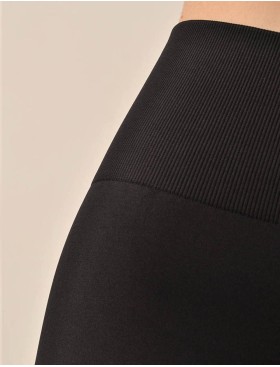 Гладкие леггинсы MY PA799 nero, Цвет: черный, Размеры: L, изображение 4