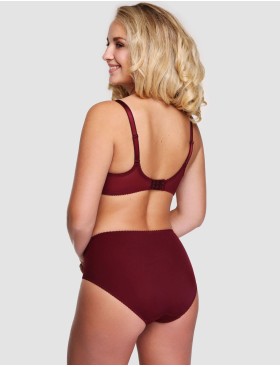 Мягкий бюстгальтер с вышивкой Senselle MERRIMENT 1010023 бургундское вино, Цвет: бургундское вино, Размеры: 75E, изображение 6