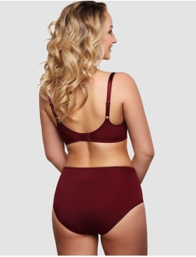 Мягкий кружевной бюстгальтер Senselle SUMMER ROSE LACE 12008 бургундское вино, Цвет: бургундское вино, Размеры: 90B, изображение 5