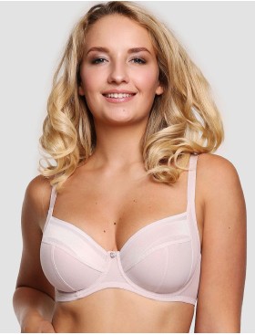 Мягкий бюстгальтер с подкроем Senselle URBAN 1010014 серебристый пион, Цвет: серебристый пион, Размеры: 75C, изображение 3