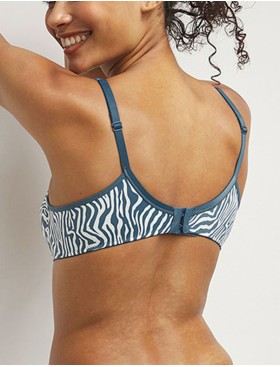 Бюстгальтер с мягкой чашкой Dim GENEROUS 3983 зебра, Цвет: зебра, Размеры: 90D, изображение 2