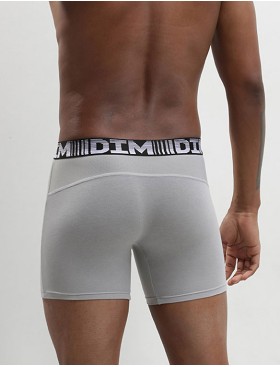 Удлиненные боксеры в наборе (2 шт) Dim 01N2 черный/серый, Цвет: черный/серый, Размеры: S, изображение 3