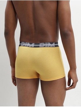 Трусы мужские боксеры в наборе (3 шт) Dim 01QU серый/желтый/синий, Цвет: серый/желтый/синий, Размеры: S, изображение 3