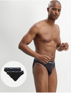 Набор мужских трусов (2 шт) Dim X-TEMP 041A черный, Цвет: черный/черный, Размеры: S