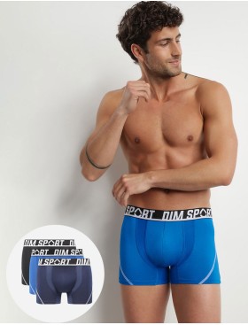 Трусы мужские боксеры в наборе (3 шт) Dim 08EW черный/темно-синий/синий, Цвет: черный/темно-синий/с, Размеры: S