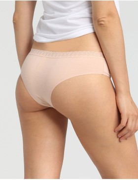 Набор хлопковых трусов Dim ECO 09AK (2 шт) телесный, Цвет: телесный/телесный, Размеры: XXS/XS, изображение 2