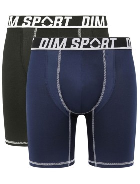 Удлиненные боксеры в наборе (2 шт) Dim 0A6V черный/синий, Цвет: черный/синий, Размеры: M, изображение 2