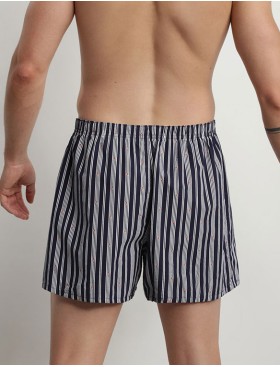 Свободные трусы мужские набор (2 шт) Dim 0ARM полоски/индиго батик, Цвет: полоски/индиго батик, Размеры: S, изображение 3