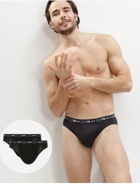 Набор мужских слипов (2 шт) Dim 6595/2 черный, Цвет: черный/черный, Размеры: M