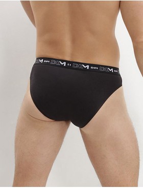 Набор мужских слипов (2 шт) Dim 6595/2 черный и белый, Цвет: черный/белый, Размеры: M, изображение 5