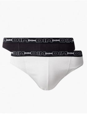 Набор мужских слипов (2 шт) Dim 6595/2 черный и белый, Цвет: черный/белый, Размеры: M, изображение 2