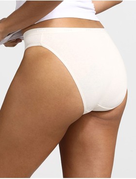 Набор трусов Dim LES POCKETS COTON 4H00/3 телесный/розовый/перламутр - 3 штуки, Цвет: телесный/розовый/пер, Размеры: S/M, изображение 2