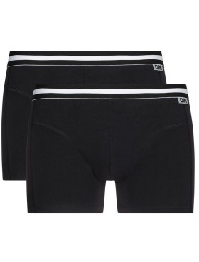 Трусы мужские боксеры набор (2 шт) Dim 6578/2 черный, Цвет: черный/черный, Размеры: L, изображение 2