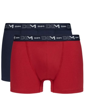 Трусы мужские боксеры набор (2 шт) Dim 6596/2 синий/красный, Цвет: синий/красный, Размеры: M, изображение 2