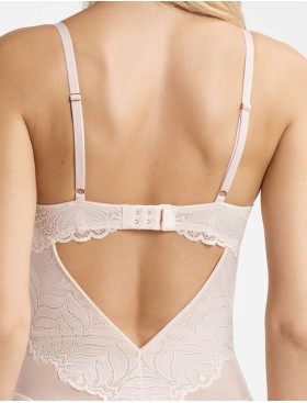 Кружевное боди с пуш-ап Esotiq KORIN 40512 телесный, Цвет: телесный, Размеры: L, изображение 7