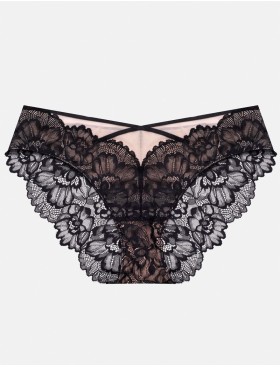 Трусики бразилиана Esotiq KATIE 40564 черно-бежевый, Цвет: черный+бежевый, Размеры: S, изображение 5