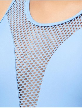 Голубой спортивный купальник Opium SF-41, Цвет: голубой, Размеры: S, изображение 5