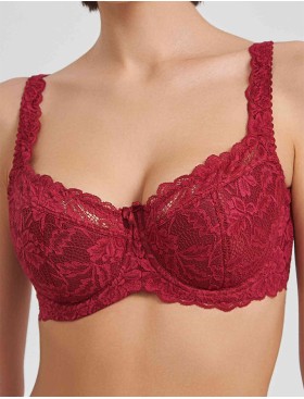 Бюстгальтер балконет Simona M 608 румба, Цвет: румба, Размеры: 90B