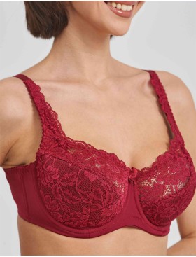 Бюстгальтер полумягкий Simona M 900 румба, Цвет: румба, Размеры: 75H, изображение 4