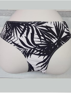 Низ купальника Akcent AN267 slip, Цвет: черно-белый, Размеры: M, изображение 3