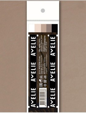 Бретель тканевая с логотипом Amelie 2114 12 мм черный, Цвет: черный, Размеры: UN, изображение 3