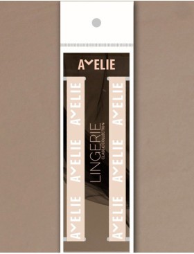 Бретель тканевая с логотипом Amelie 2114 12 мм пудра, Цвет: пудра, Размеры: UN