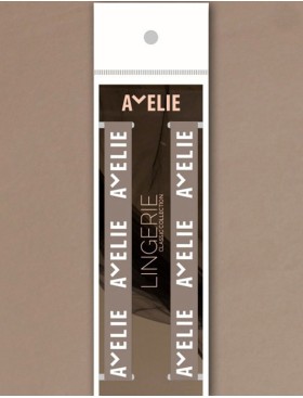 Бретель тканевая с логотипом Amelie 2114 12 мм капучино, Цвет: капучино, Размеры: UN