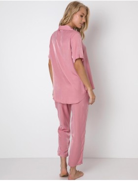 Пижама женская с брюками Aruelle RUBY, Цвет: розовый, Размеры: XL, изображение 3