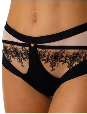 Трусы слипы Coquette Revue GEISHA 65125-18, Цвет: черный, Размеры: XS